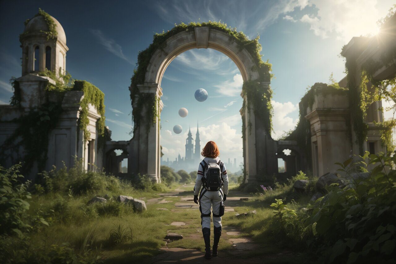 Осколки цивилизации. Прибытие - 4. Рисует нейросеть. Leonardo AI