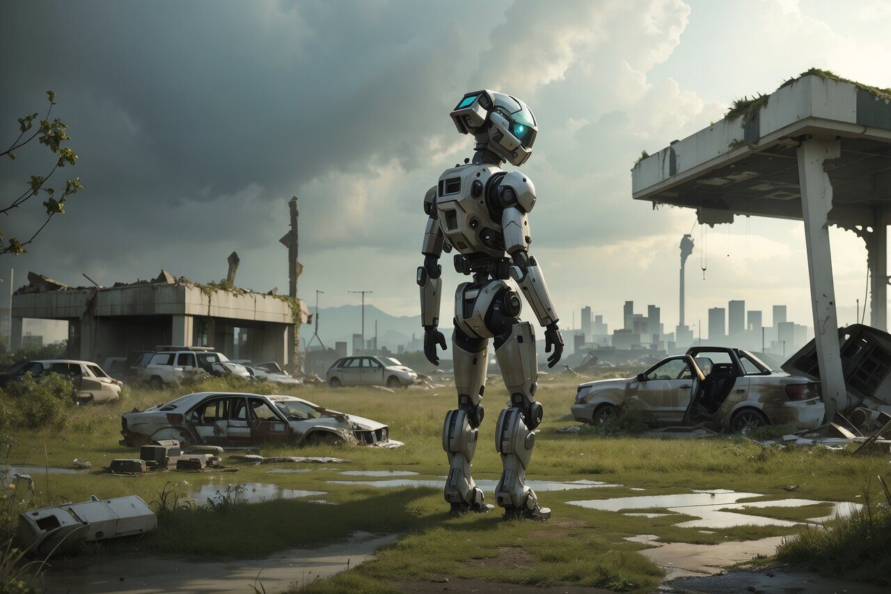 Осколки цивилизации. Прибытие - 5. Рисует нейросеть. Leonardo AI