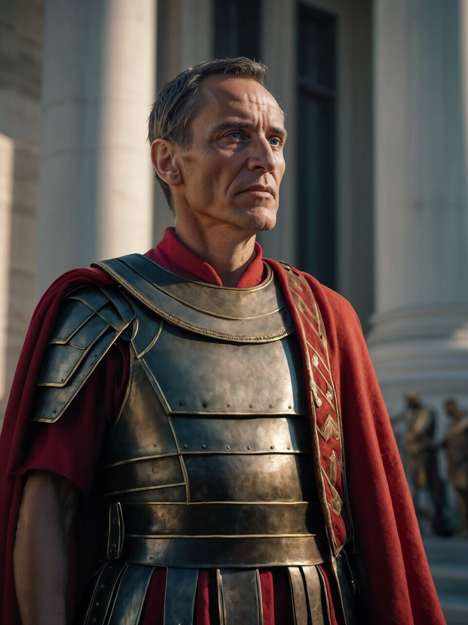 Юлий Цезарь. Рисует нейросеть. Leonardo AI